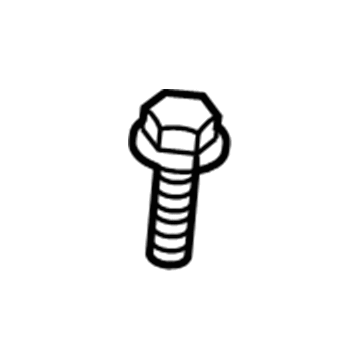 6101702 Mopar Hexagon Head Bolt Illustration 1 of 1