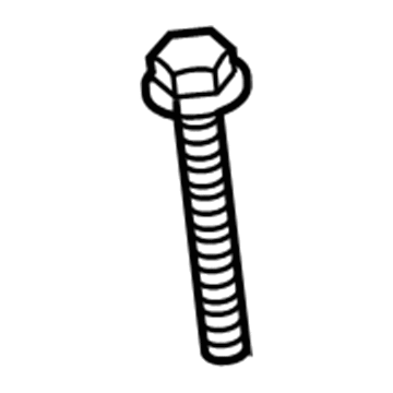 6101611 Mopar Hexagon Head Bolt Illustration 1 of 1
