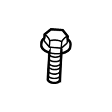 6506022AA Mopar Hexagon Head Bolt Illustration 1 of 1