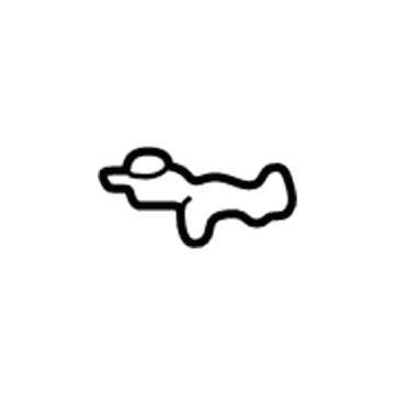 MB402131 Mopar Handle-Fuel Filler Lid Lock RELEAS Illustration 1 of 1