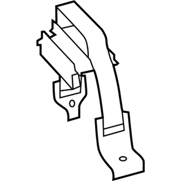 68249908AB Mopar Strap-Battery Illustration 1 of 1