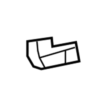 68002351AA Mopar Bracket-Energy Absorbing Illustration 1 of 1