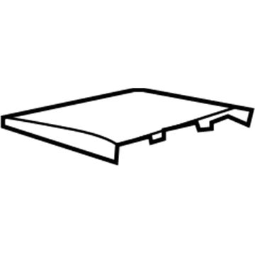 ZM93XDVAB Mopar Instrument Panel Cover Illustration 1 of 1