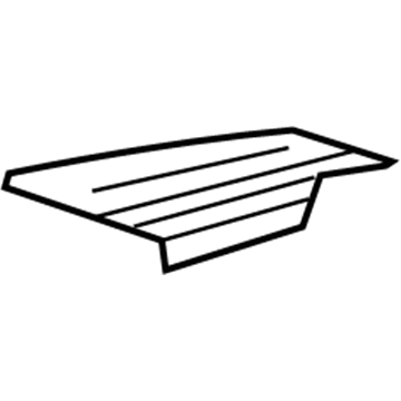 YF36DK7AB Mopar Air Bag Module Cover Illustration 1 of 1