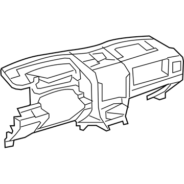 1FB981K7AA Mopar Instrument Panel Illustration 1 of 1