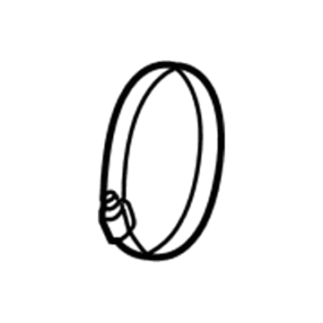 Mopar 53032504AA Clamp-Air Cleaner To T/BODY 53032504AA Mopar Clamp-Air Cleaner To T/BODY Illustration 1 of 1