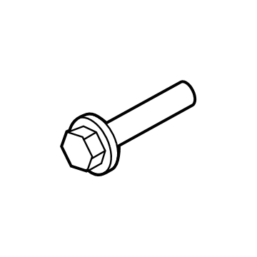 6511484AA Mopar Hexagon Head Bolt Illustration 1 of 1