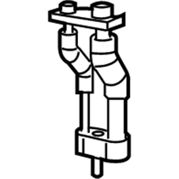 68027238AA Mopar Tube-Auxiliary A/C Extension Illustration 1 of 1