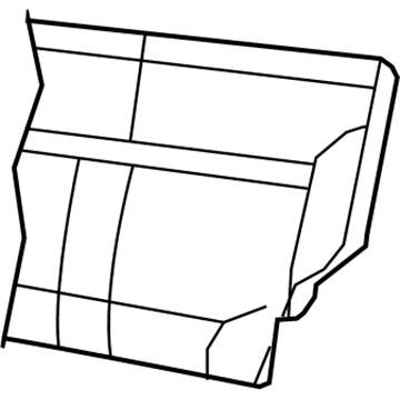 1TV11DK7AA Mopar Rear Seat Back Cover Illustration 1 of 1