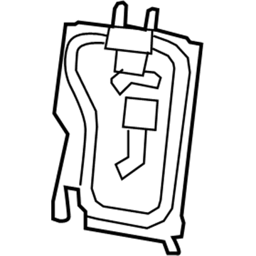 68088146AA Mopar Frame - Rear Seat Back 40% Illustration 1 of 1