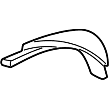 4575512AC Mopar Support-Quarter Illustration 1 of 1