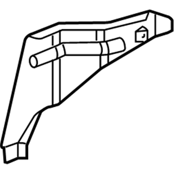 5104193AA Mopar Bracket-Body Side Aperture Illustration 1 of 1