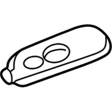 MR641663 Mopar Pocket-Power Window Switch Illustration 1 of 1