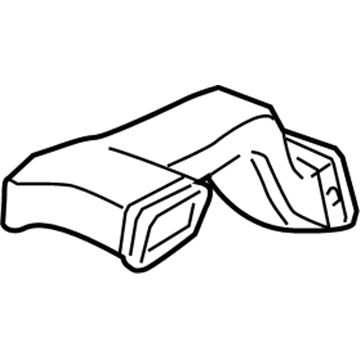 5099553AA Mopar Air Outlet Duct Illustration 1 of 1