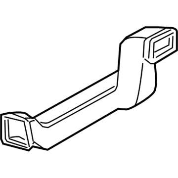 5099554AA Mopar Air Outlet Duct Illustration 1 of 1