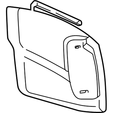 5GJ22XDVAH Mopar Seat Riser Illustration 1 of 1