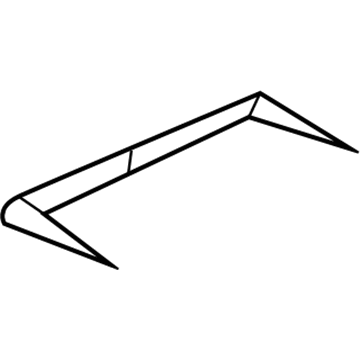 Mopar 68277588AA Sunroof Wind Deflector 68277588AA Mopar Sunroof Wind Deflector Illustration 1 of 1