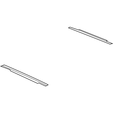 68278799AA Mopar Cover-Side Rail Illustration 1 of 1