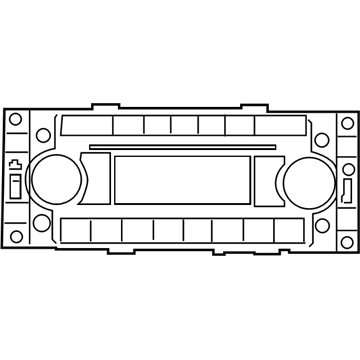 5064922AG Mopar Radio-AM/FM/6 DVD/SDARS Illustration 1 of 1