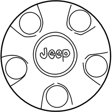 Jeep Liberty Wheel Cover - 5GL69S4AAB