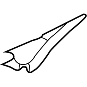 4087399 Mopar Channel-Roof Header Upper Roller Illustration 1 of 1