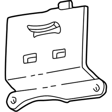 Mopar 53030828 Vapor Canister Bracket 53030828 Mopar Vapor Canister Bracket Illustration 1 of 1