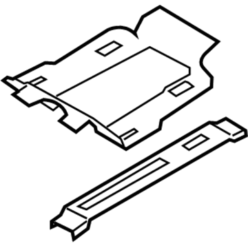 56053029AC Mopar Bracket-Rear Seat Video Illustration 1 of 1