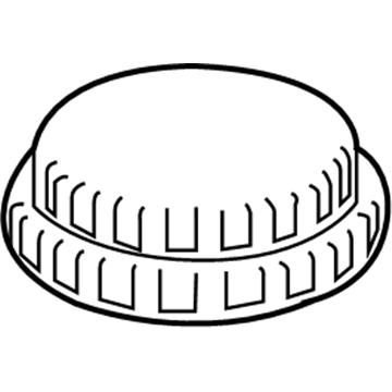 MR475284 Mopar Cover-Master Cylinder Reservoir Illustration 1 of 1