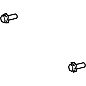 5073901AA Mopar Bolt Illustration 1 of 1