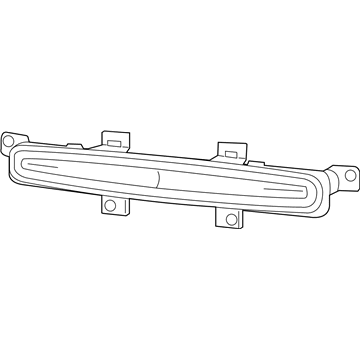 5182586AB Mopar Center High Mounted Stop Lamp Illustration 1 of 1