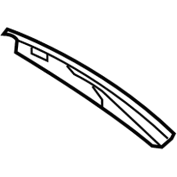 Mopar 68009757AA Support-Roof 68009757AA Mopar Support-Roof Illustration 1 of 1