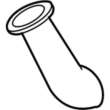 2000 Jeep Wrangler Air Intake Coupling - 4797782