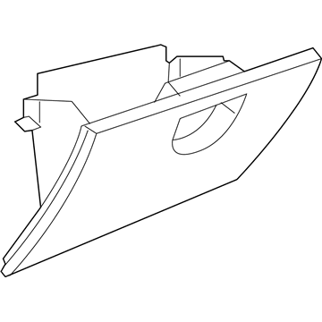 Jeep Compass Glove Box - 1FB991DVAB