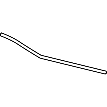 2012 Jeep Wrangler Weather Strip - 55397277AA