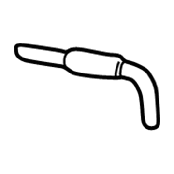 MD350473 Mopar Hose-Throttle Body Illustration 1 of 1