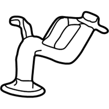 53021776AA Mopar Pump-Oil Pickup Illustration 1 of 1