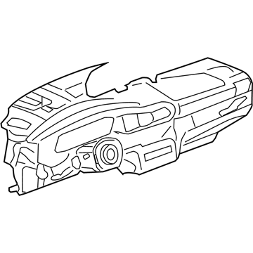 ZV85ZP7AA Mopar Instrument Instrument Panel Illustration 1 of 1