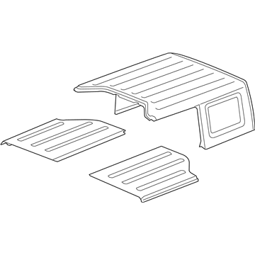 82212539 Mopar Top-Hard Illustration 1 of 1