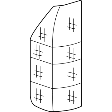 Mopar 5103538AB Lens-TAILLAMP 5103538AB Mopar Lens-TAILLAMP Illustration 1 of 1