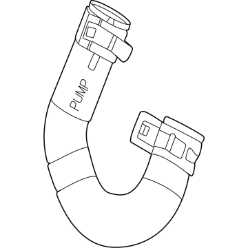 5048277AB Mopar Coolant Hose Illustration 1 of 1