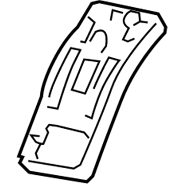 5179625AA Mopar Glove Box Door Latch Striker Illustration 1 of 1