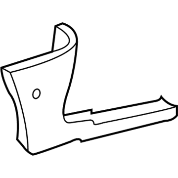 Mopar 5FA60XT5AE Cowl Panel 5FA60XT5AE Mopar Cowl Panel Illustration 1 of 1
