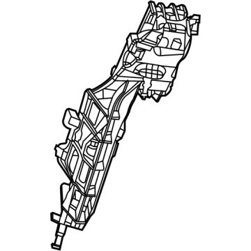 Mopar 68400471AA Bracket-A/C CONDENSER 68400471AA Mopar Bracket-A/C CONDENSER Illustration 1 of 1