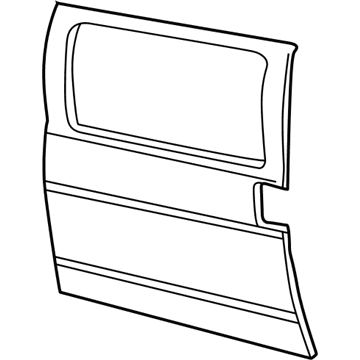 55075137 Mopar Panel Side Corner Illustration 1 of 1