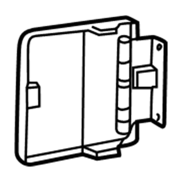 Dodge Ram Wagon Fuel Door - 55347468AD