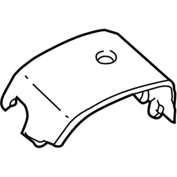 Jeep Grand Cherokee Steering Column Cover - 5GE39LAZAA