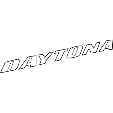 68194908AA Mopar Body Decal Kit Illustration 1 of 1