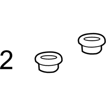 68068519AA Mopar GROMMET-Master Cylinder Reservoir Illustration 1 of 1