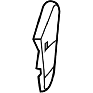 6CK62TX7AB Mopar Front Seat Shield Illustration 1 of 1