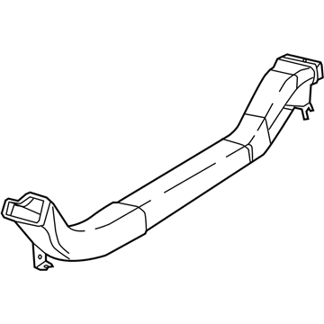 68262957AA Mopar Duct-Rear A/C Illustration 1 of 1